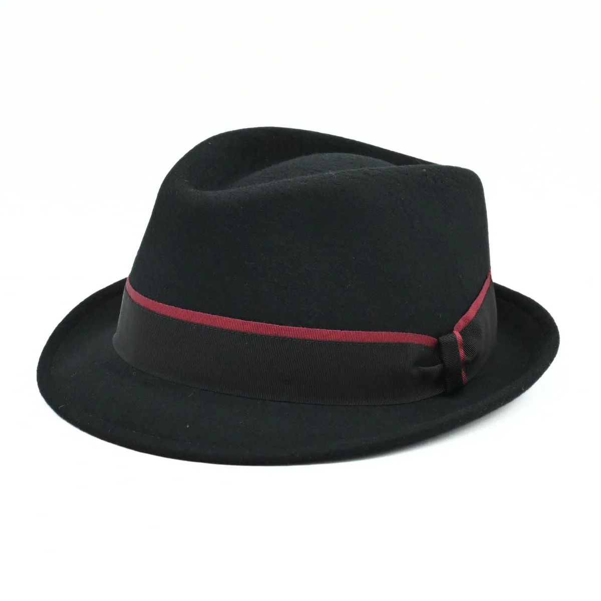 Alpine Hat With Amaranth Bow