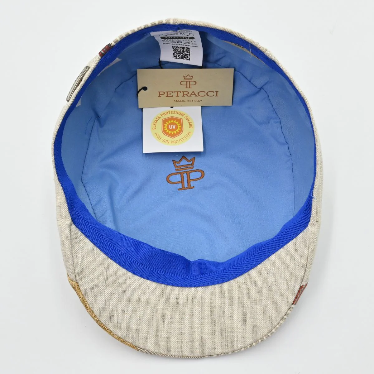 Beige Patchwork Cap - Image 5