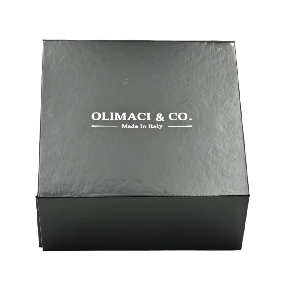 OLIMACI & CO. Natural Python Leather Belt - Image 3