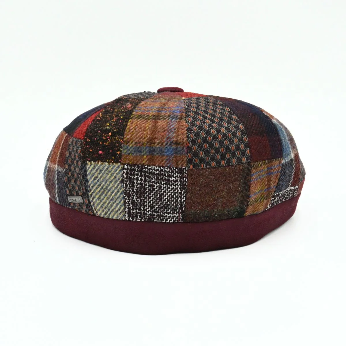 Chianti Patchwork Newsboy Hat - Image 4