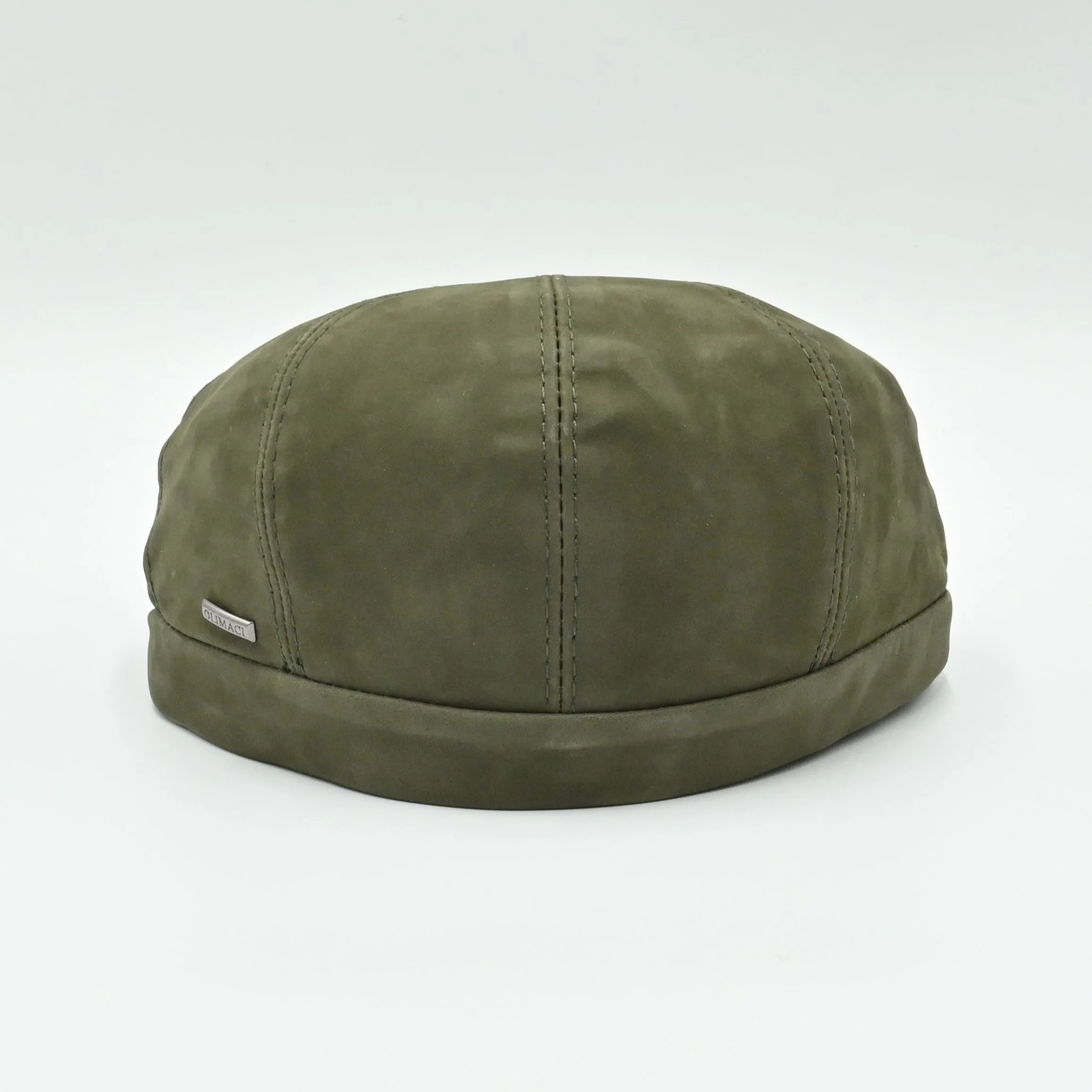 Firenze Leather Newsboy Hat - Image 18