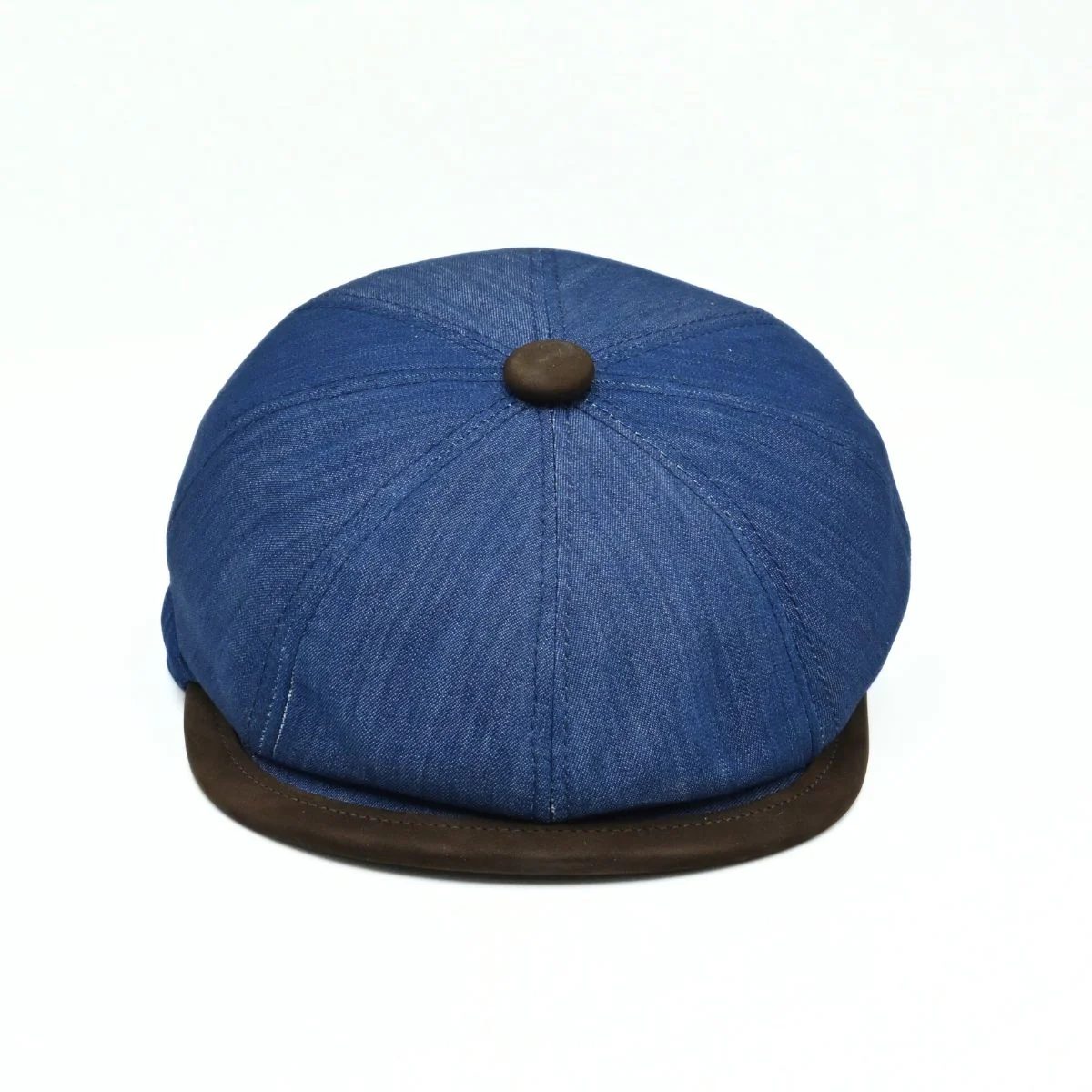 Genova Cotton Newsboy Hat - Image 3