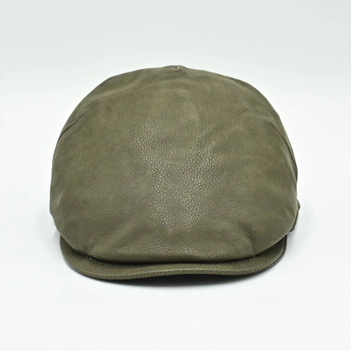Hammered Nappa Leather Driver Cap - Image 10