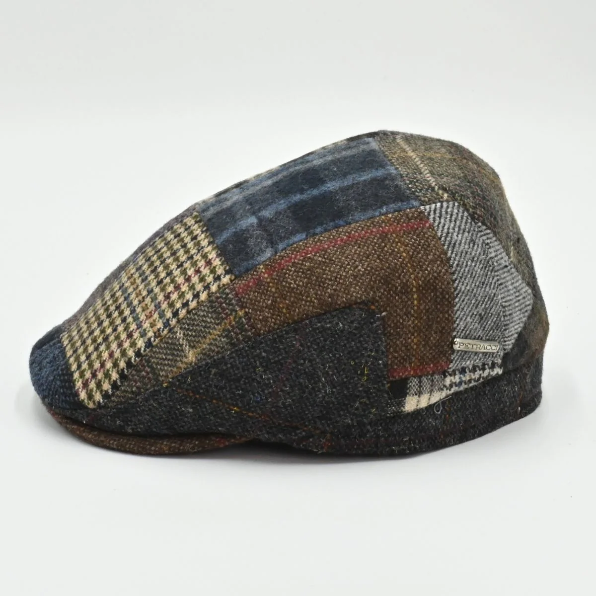 Heritage Patchwork Shetland Flat Cap - Image 2
