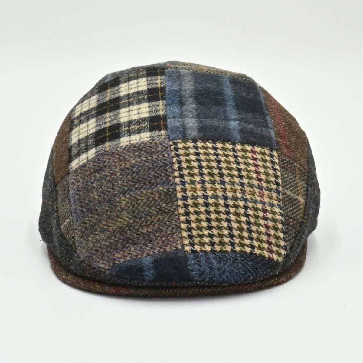 Heritage Patchwork Shetland Flat Cap - Image 3