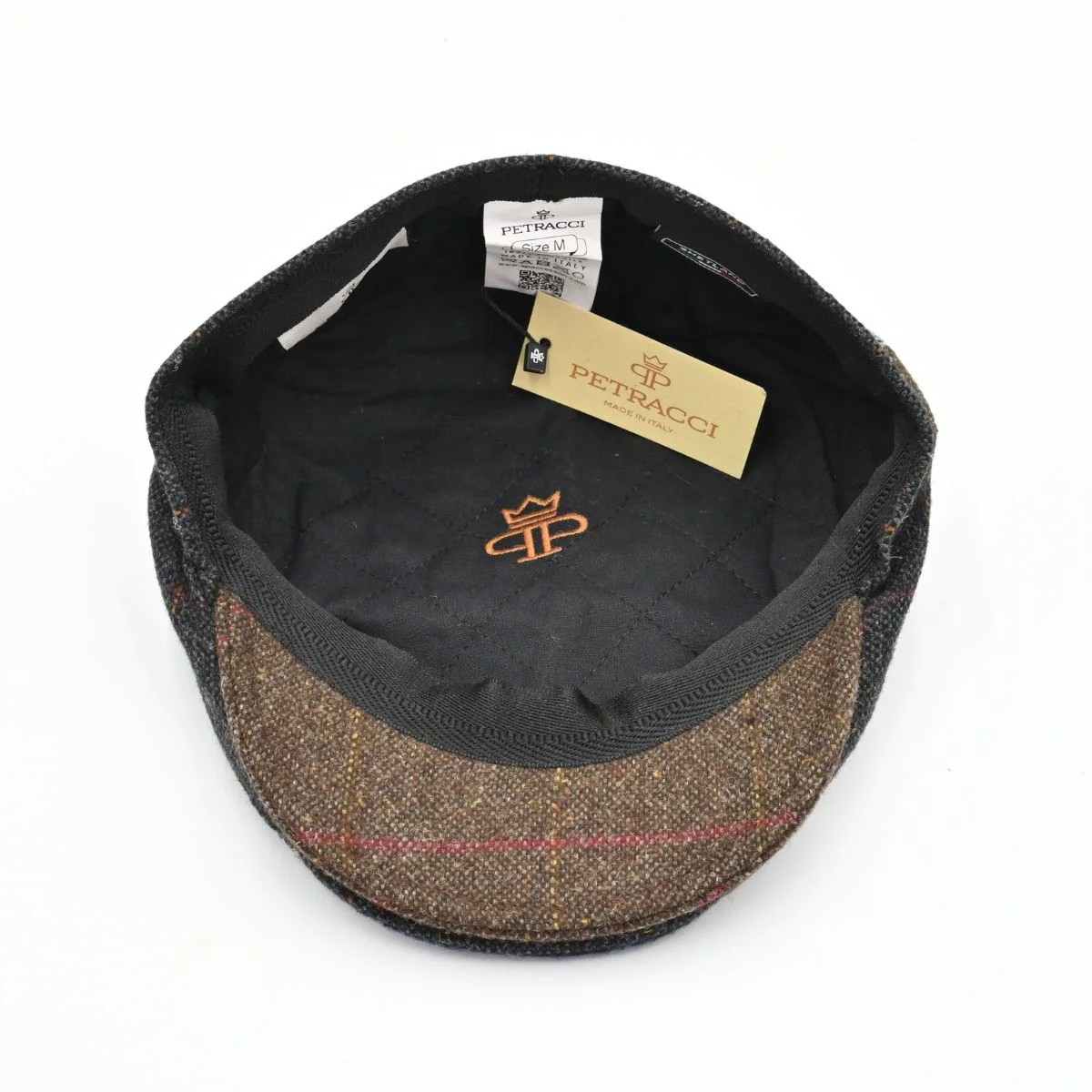 Heritage Patchwork Shetland Flat Cap - Image 5