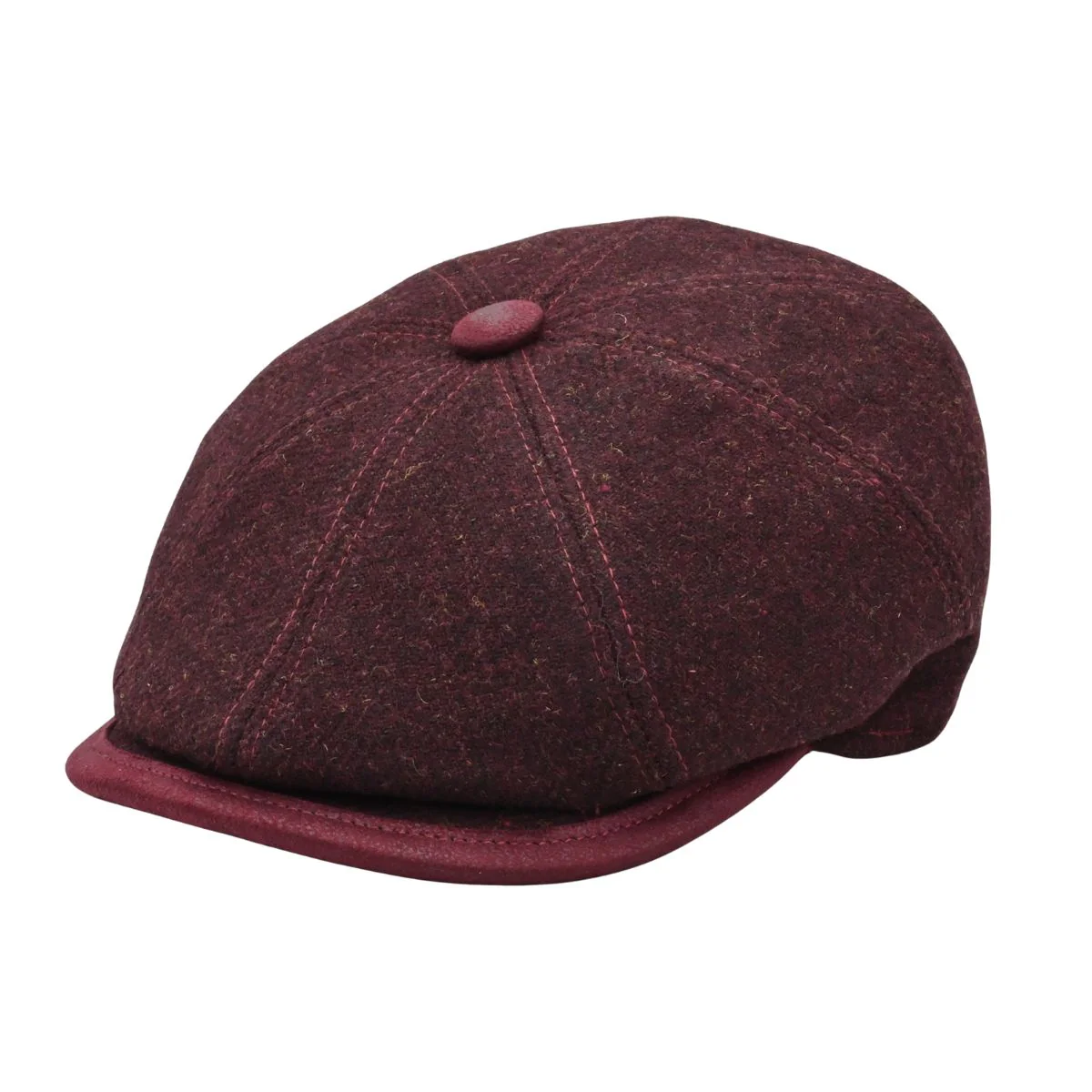 Irish Newsboy Shetland Wool Hat - Image 6