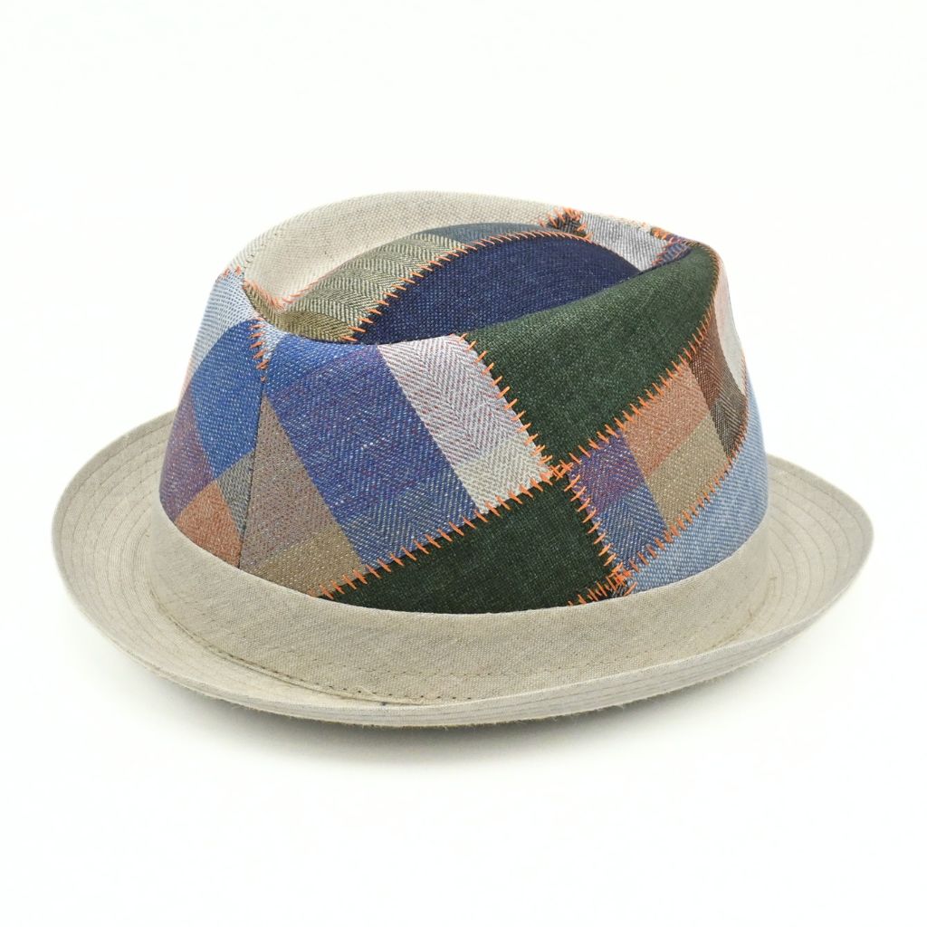 Italian Patchwork Pork Pie Hat - Image 12