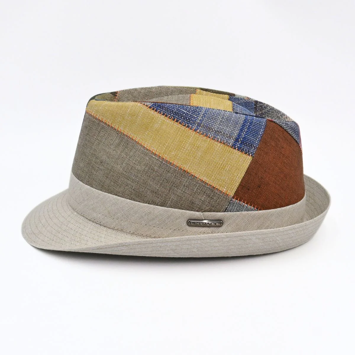 Italian Patchwork Trilby Hat - Image 3