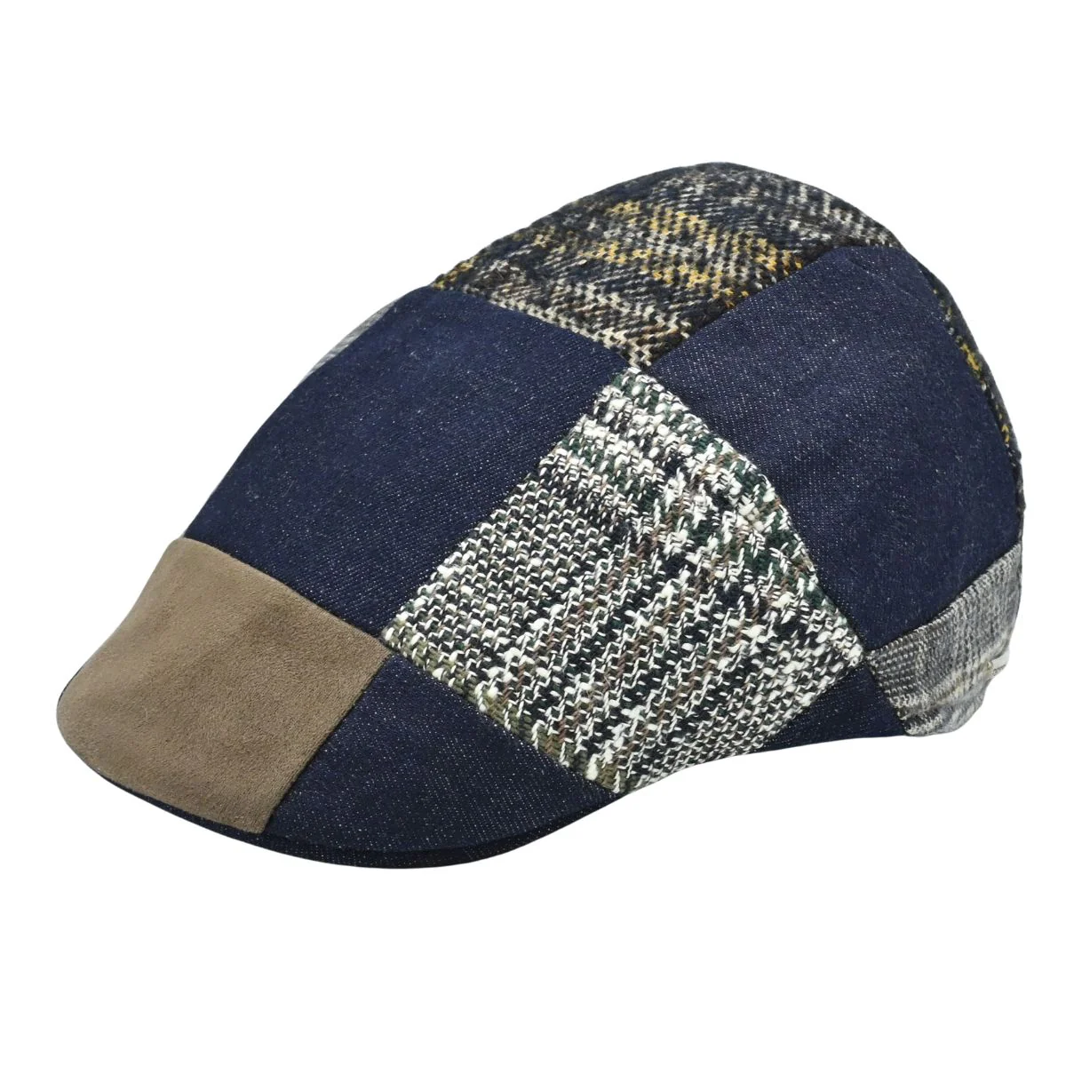 Jeans Patchwork Cap