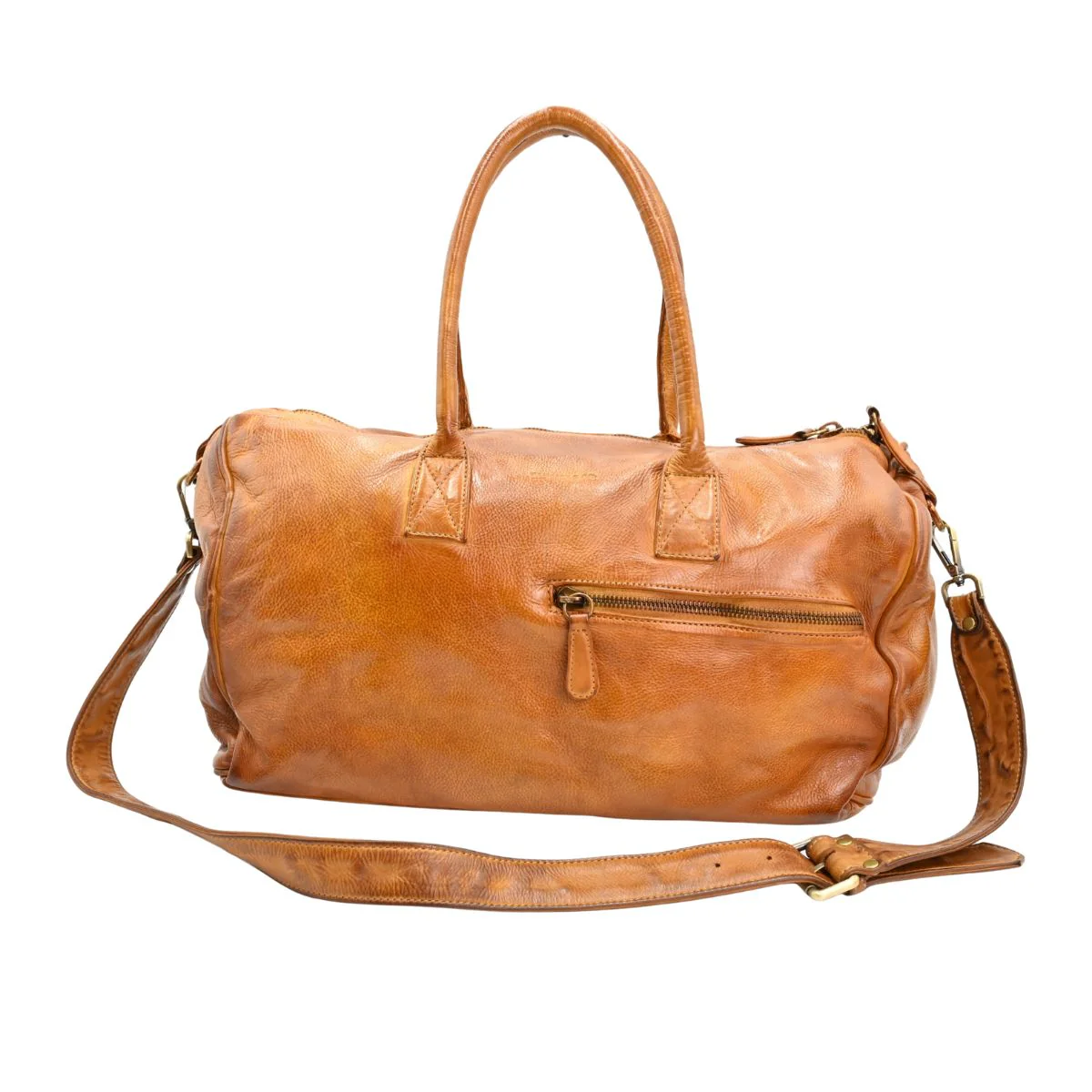 Lorenzo Leather Duffle Bag - Image 3