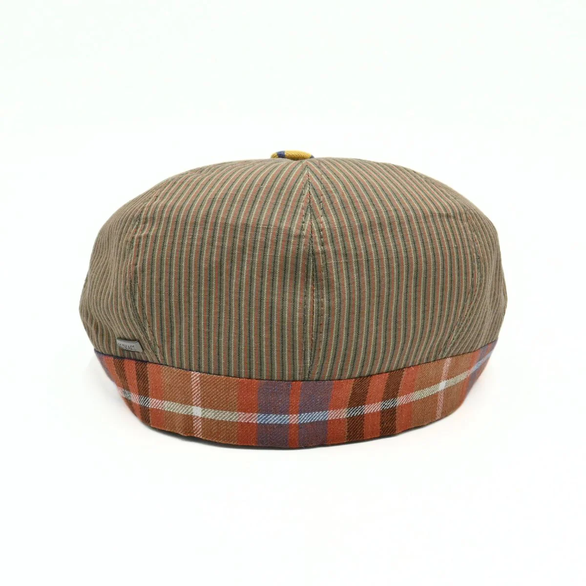Mantova Striped Newsboy Hat - Image 4