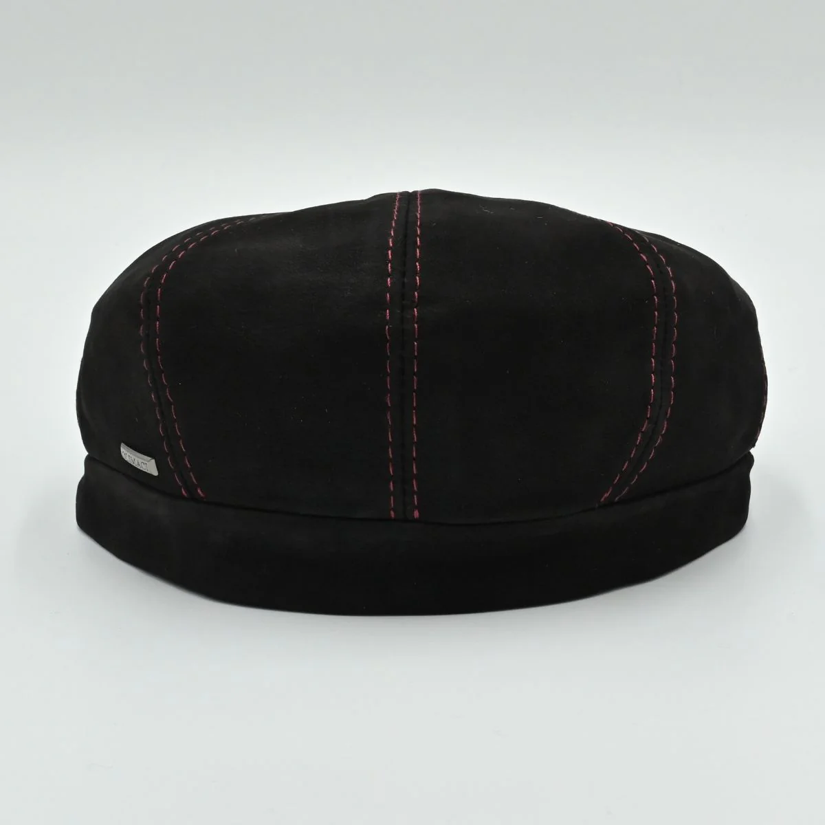 Modena Leather Newsboy Hat - Image 4