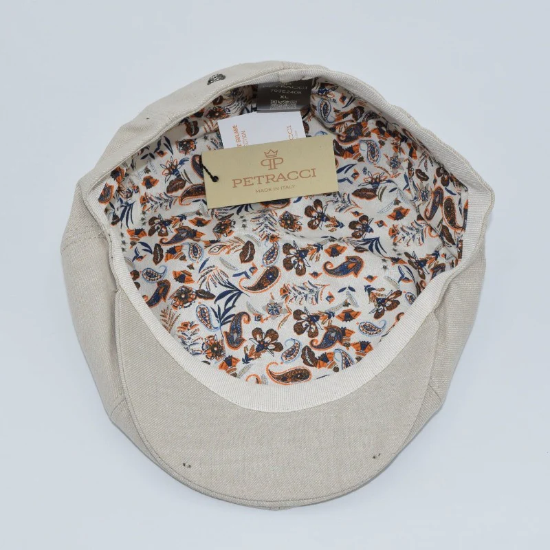 Newsboy Style Linen Hat - Image 16