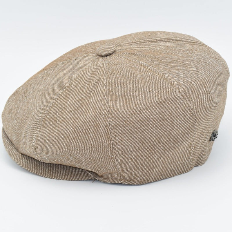 Newsboy Style Linen Hat - Image 7