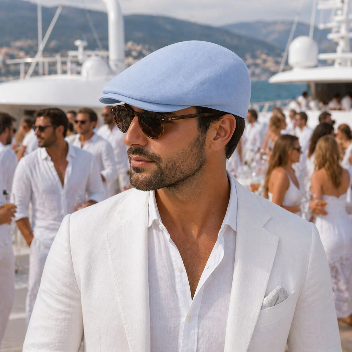 Palermo Linen Cap - Image 11