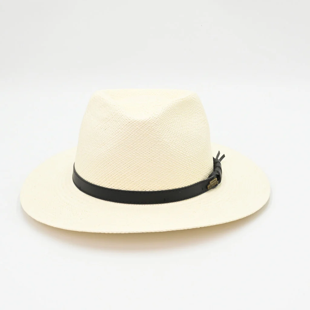 Panama Hat Indiana Style With Leather Strap - Image 10