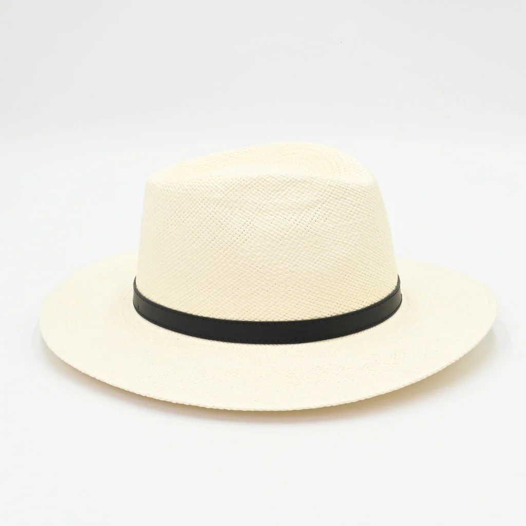 Panama Hat Indiana Style With Leather Strap - Image 12