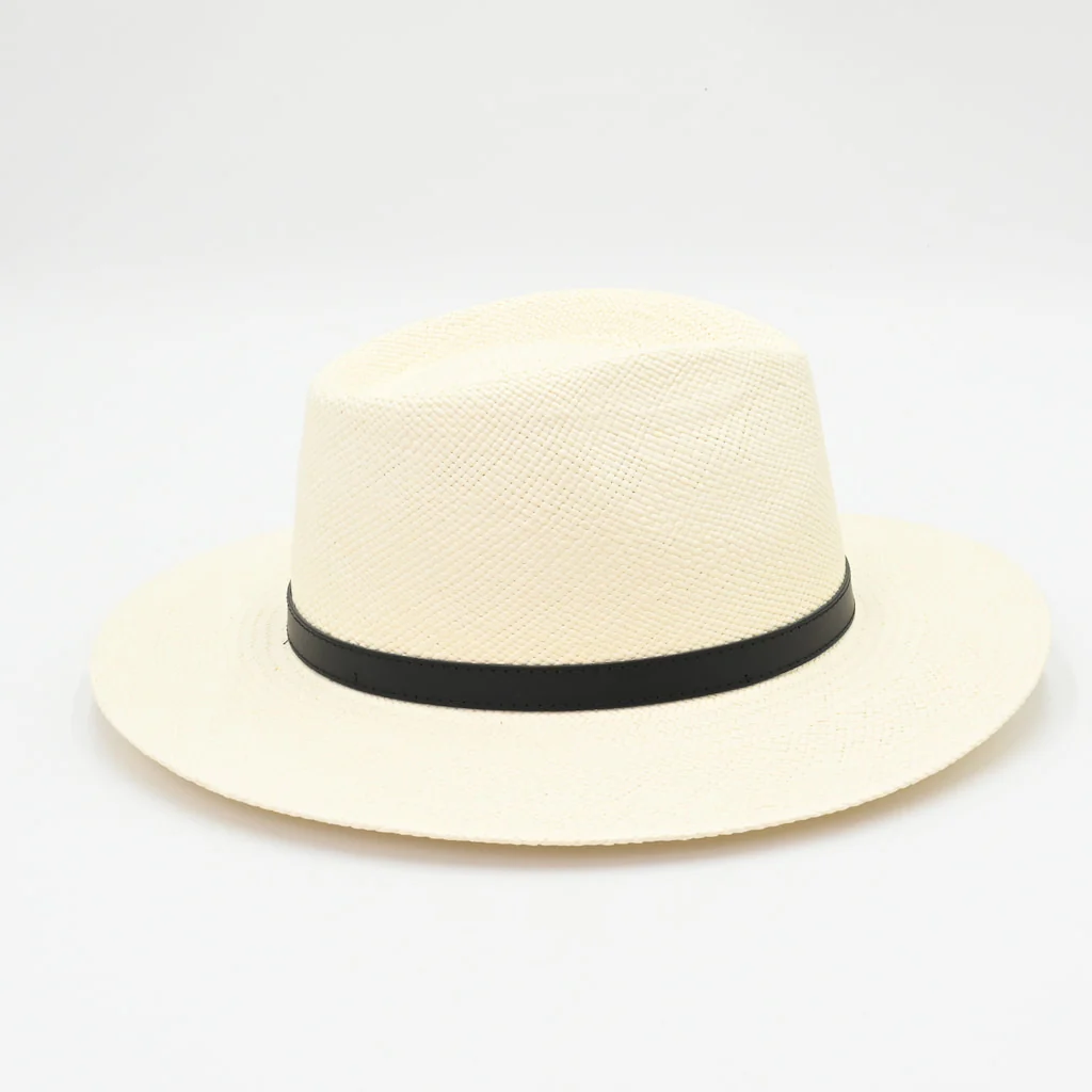 Panama Hat Indiana Style With Leather Strap - Image 13