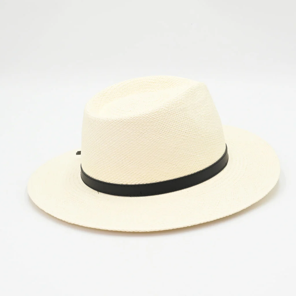 Panama Hat Indiana Style With Leather Strap - Image 14