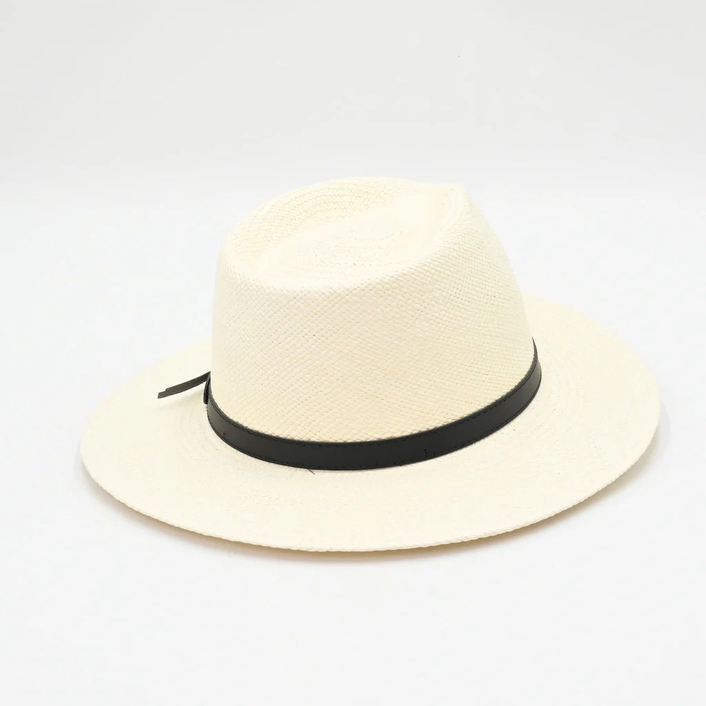 Panama Hat Indiana Style With Leather Strap - Image 15