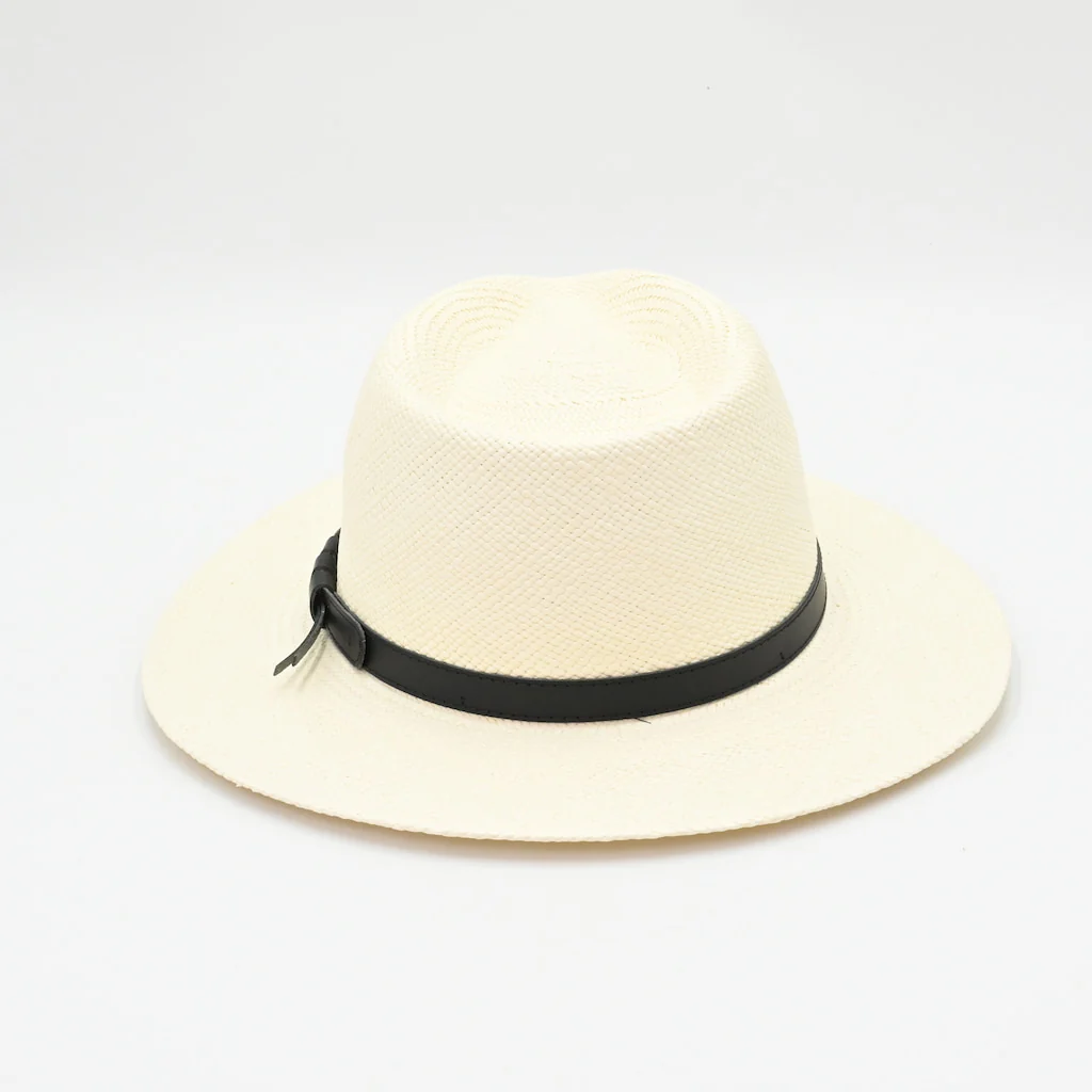 Panama Hat Indiana Style With Leather Strap - Image 16