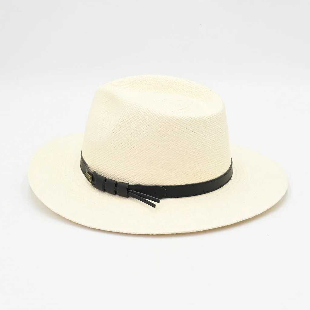 Panama Hat Indiana Style With Leather Strap - Image 17