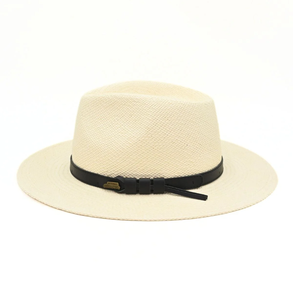 Panama Hat Indiana Style With Leather Strap - Image 3