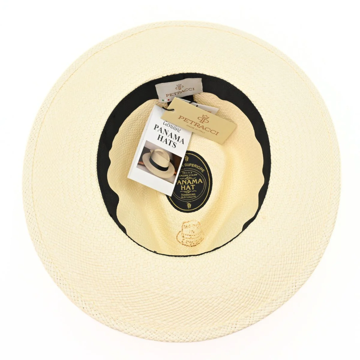 Panama Hat Indiana Style With Leather Strap - Image 5