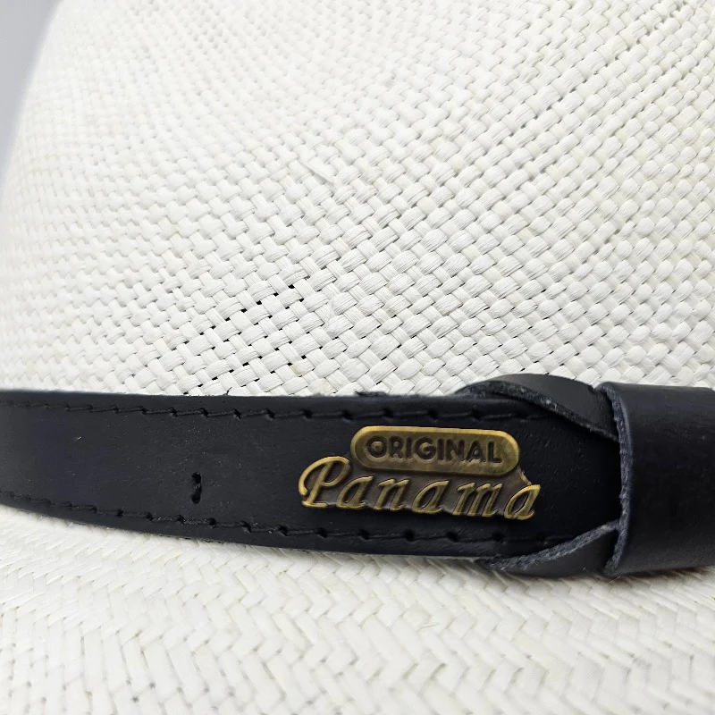 Panama Hat Indiana Style With Leather Strap - Image 7