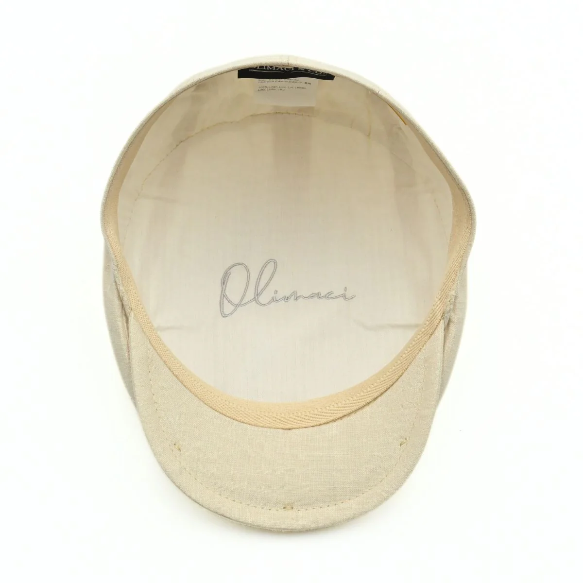 Rapallo Linen Flat Cap - Image 11