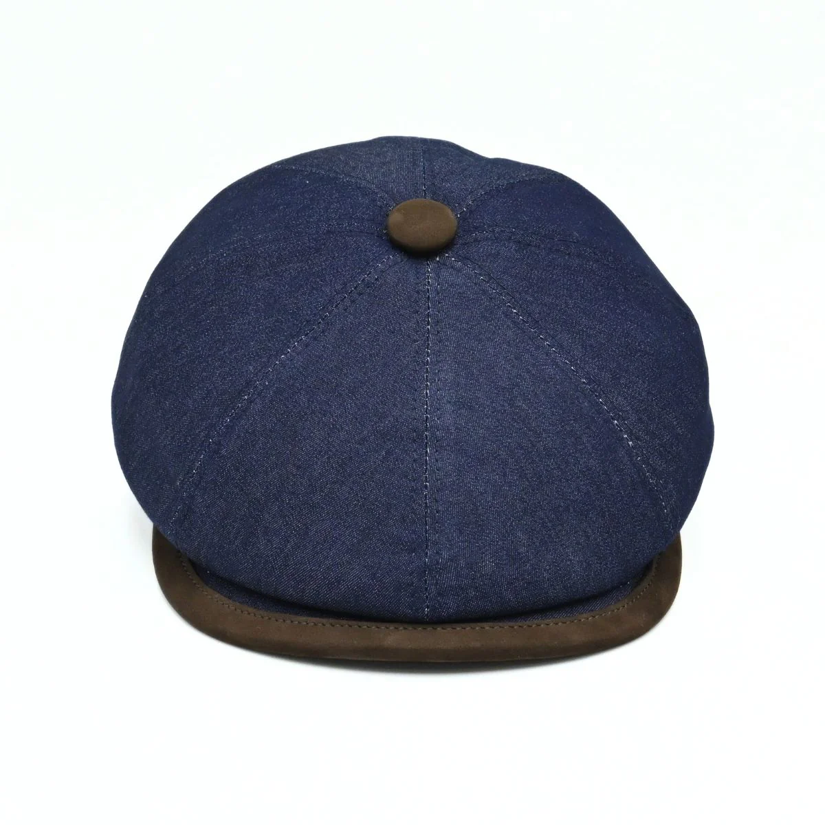 Recco Denim Newsboy Hat - Image 3