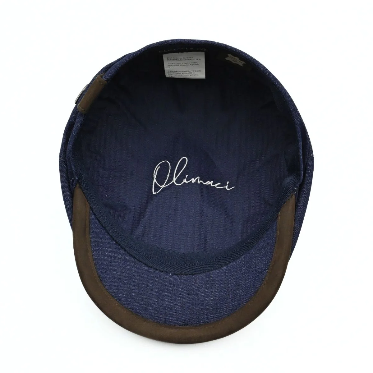 Recco Denim Newsboy Hat - Image 5