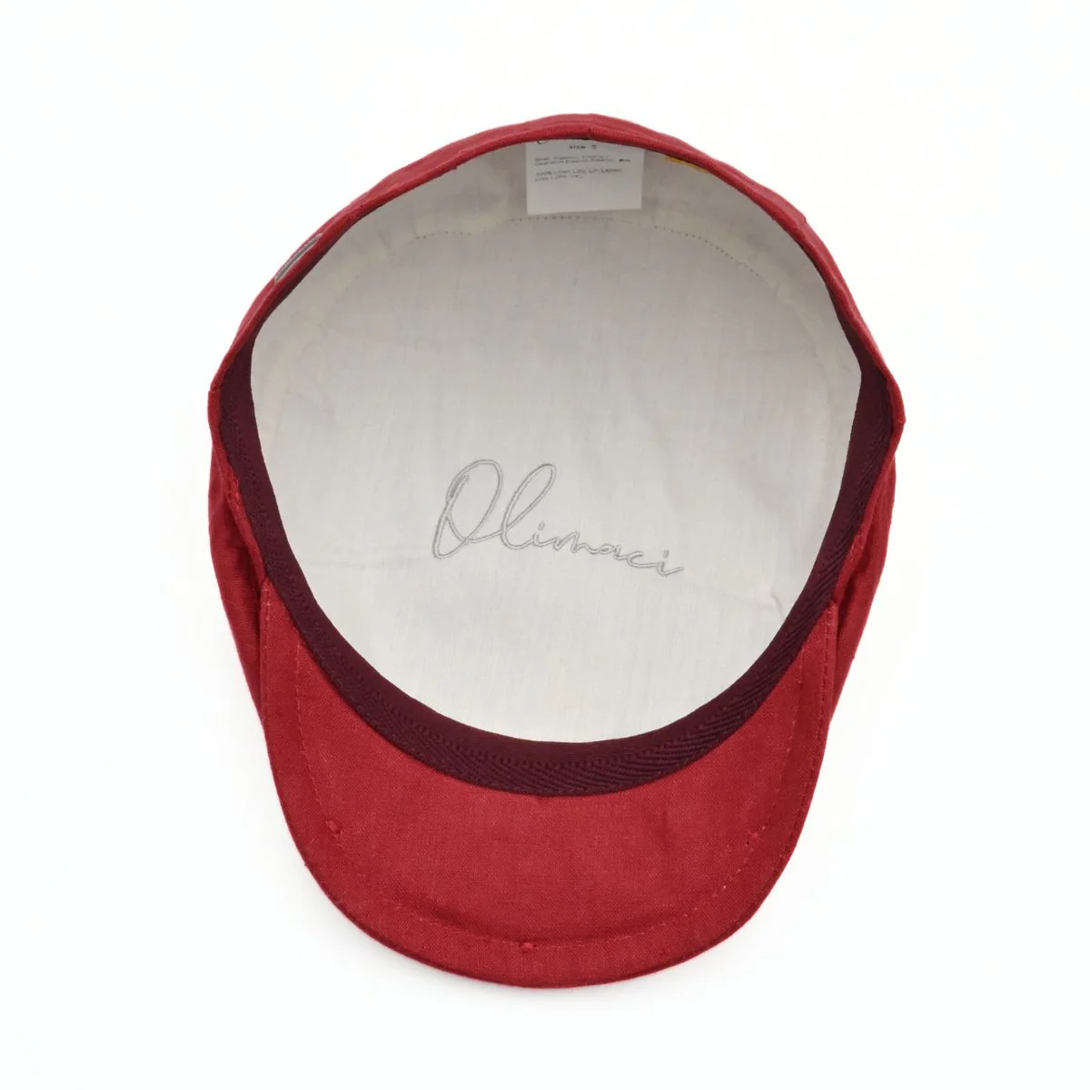 Rosso Linen Cap - Image 5