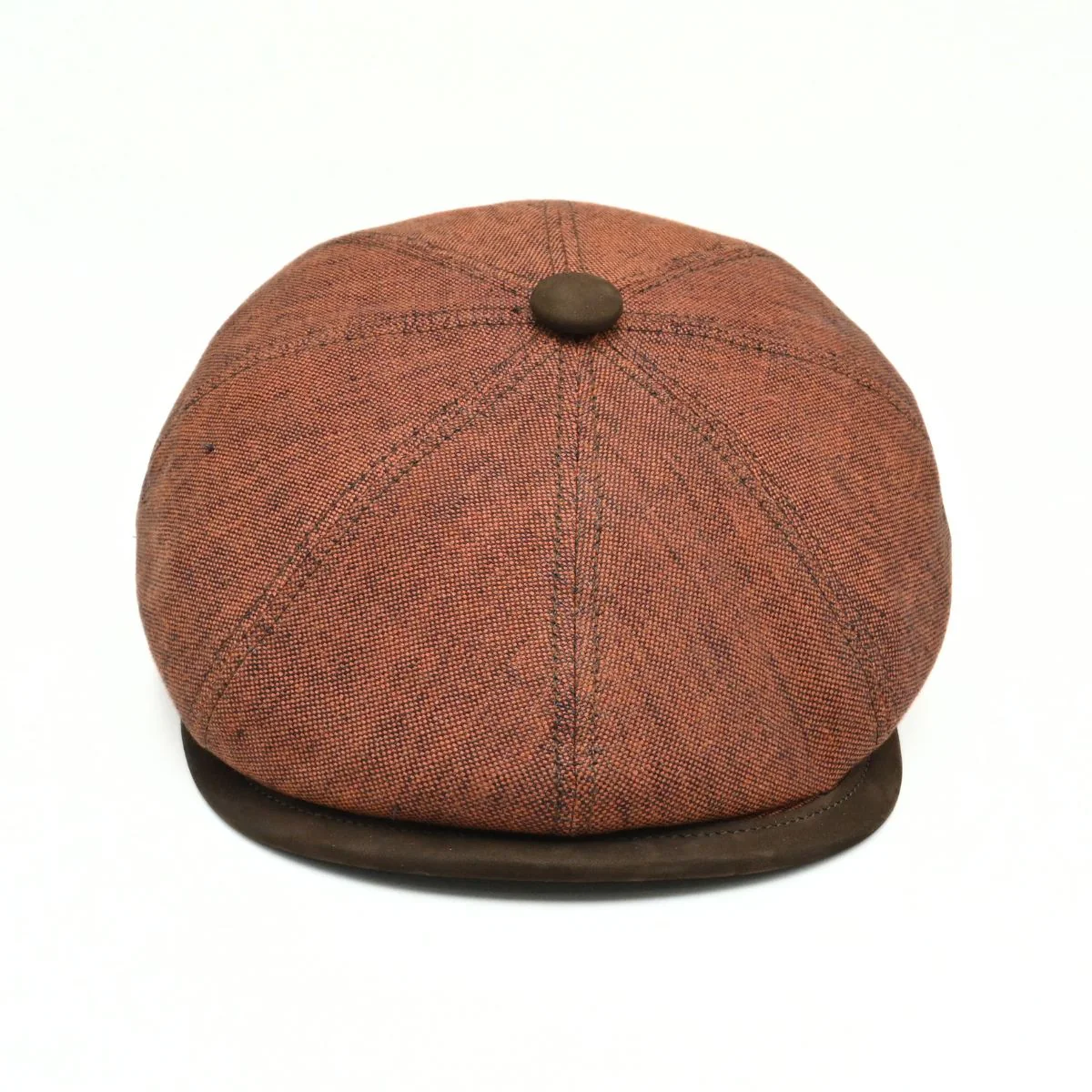 Rustico Linen Newsboy Hat - Image 3