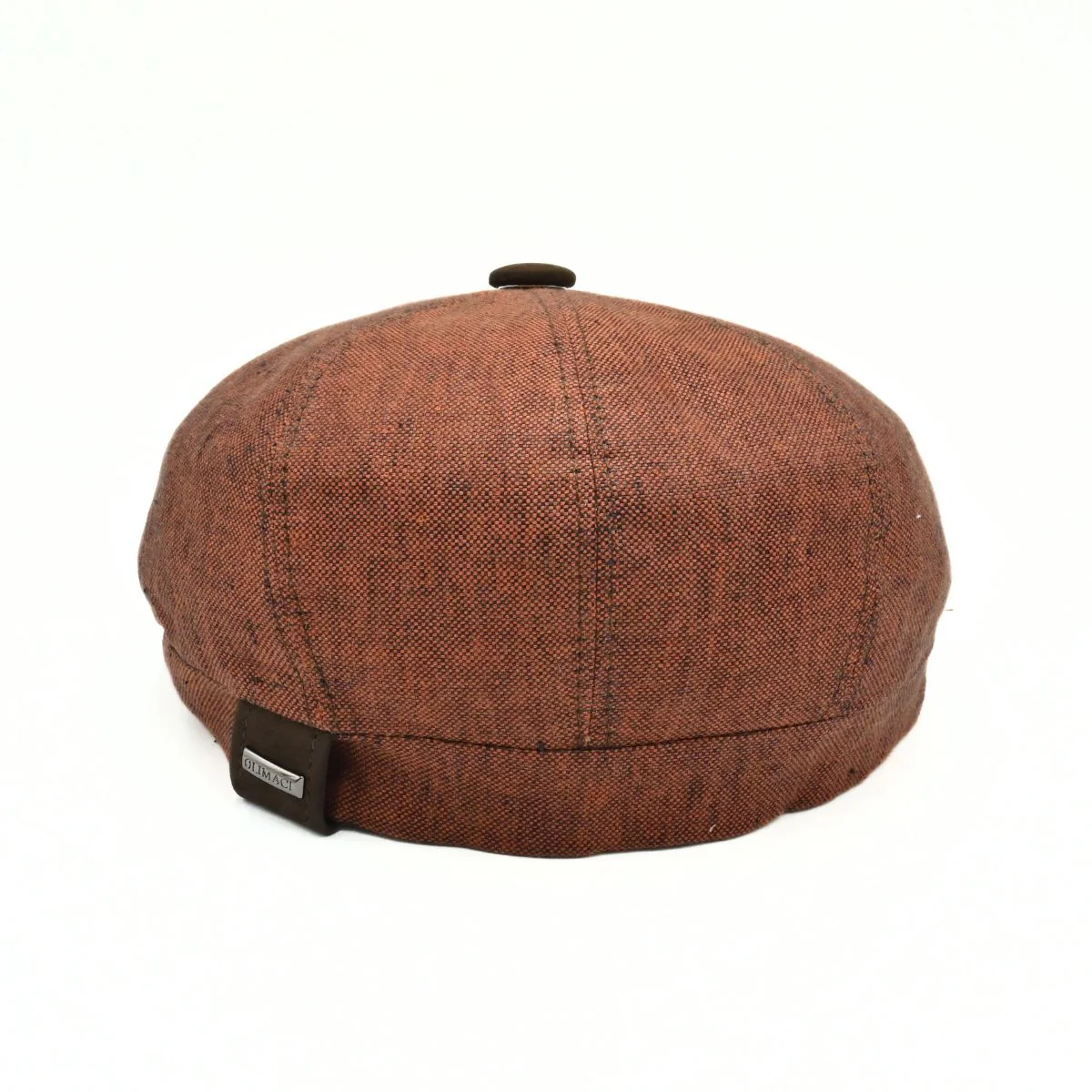 Rustico Linen Newsboy Hat - Image 4