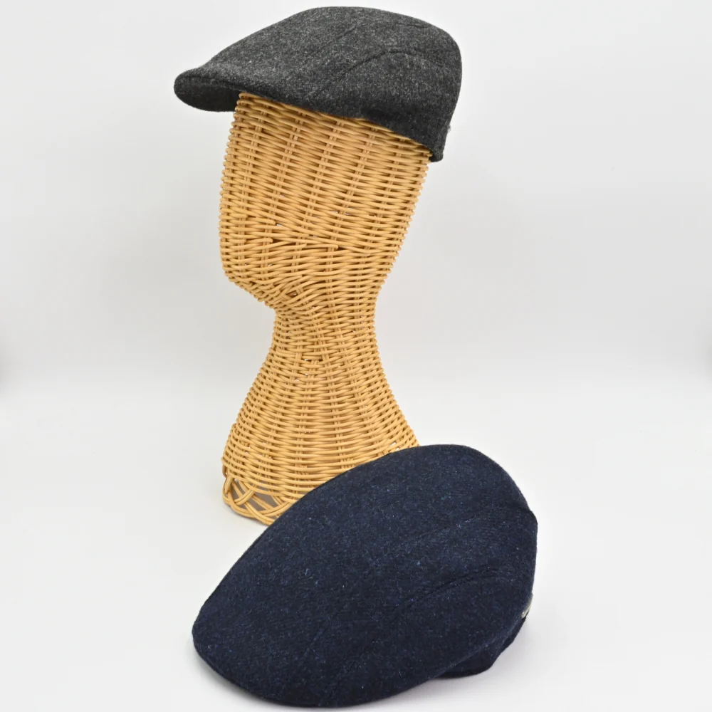 Shetland Wool Driver Cap - Image 13