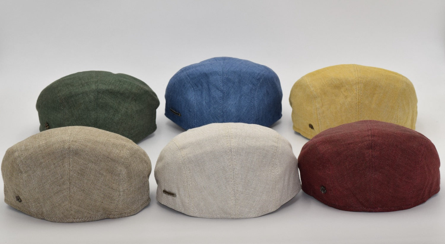 Solid Color Linen Cap - Image 9