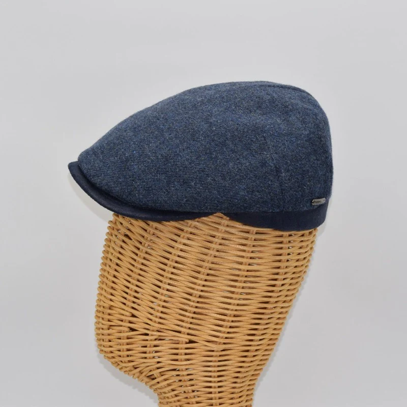Solid Color Shetland Wool Cap - Image 11