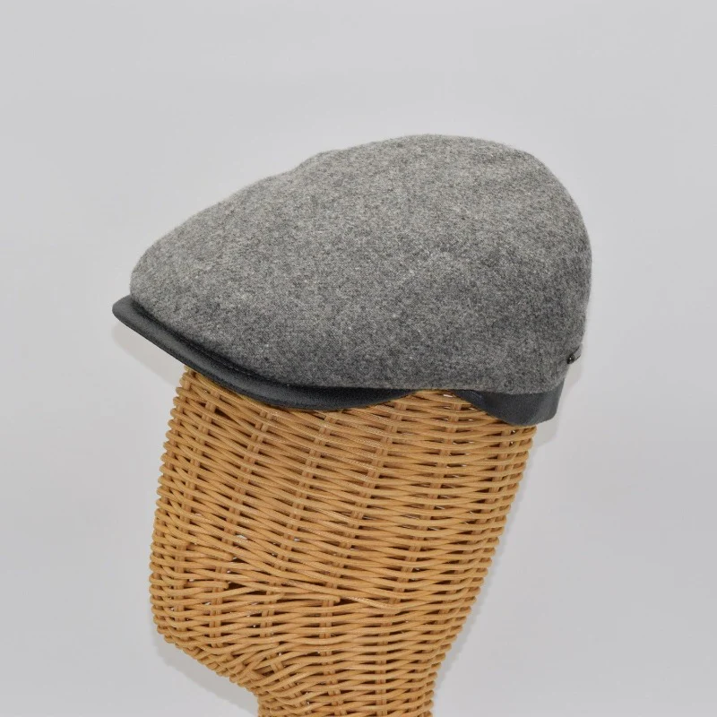 Solid Color Shetland Wool Cap - Image 16