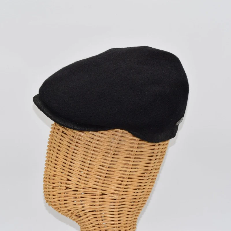 Solid Color Shetland Wool Cap - Image 34