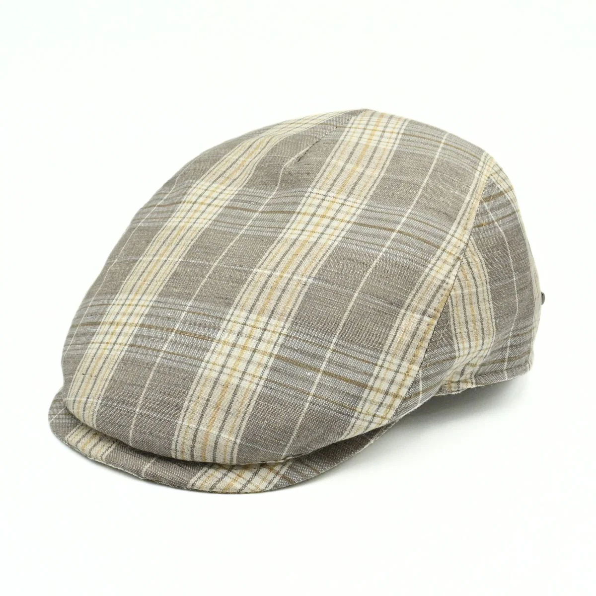 Trieste Plaid Driver Cap