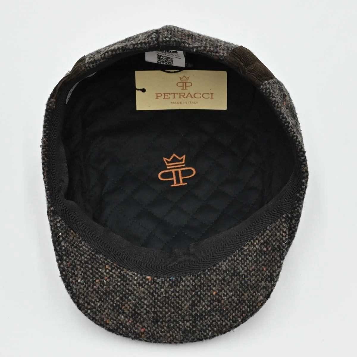 Tweed Cap With Velvet Bands - Image 12