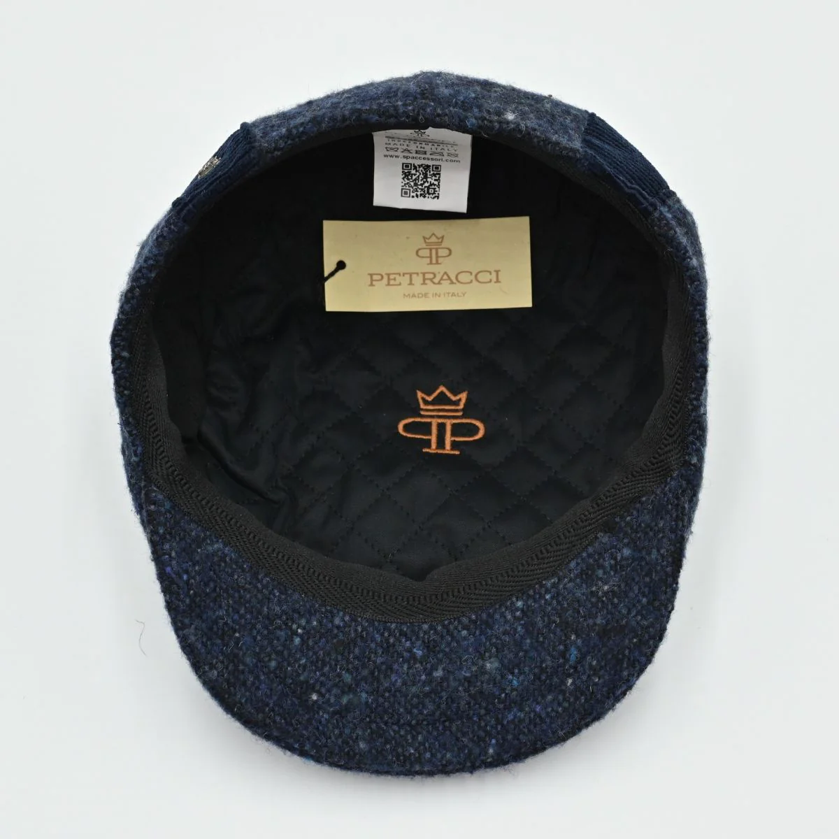 Tweed Cap With Velvet Bands - Image 18