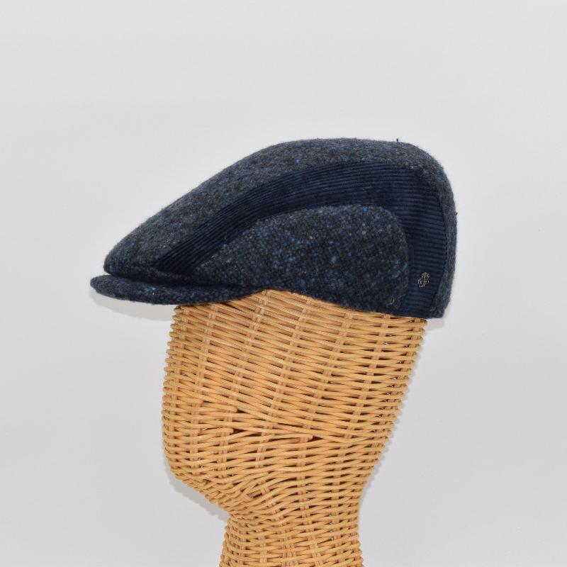 Tweed Cap With Velvet Bands - Image 19