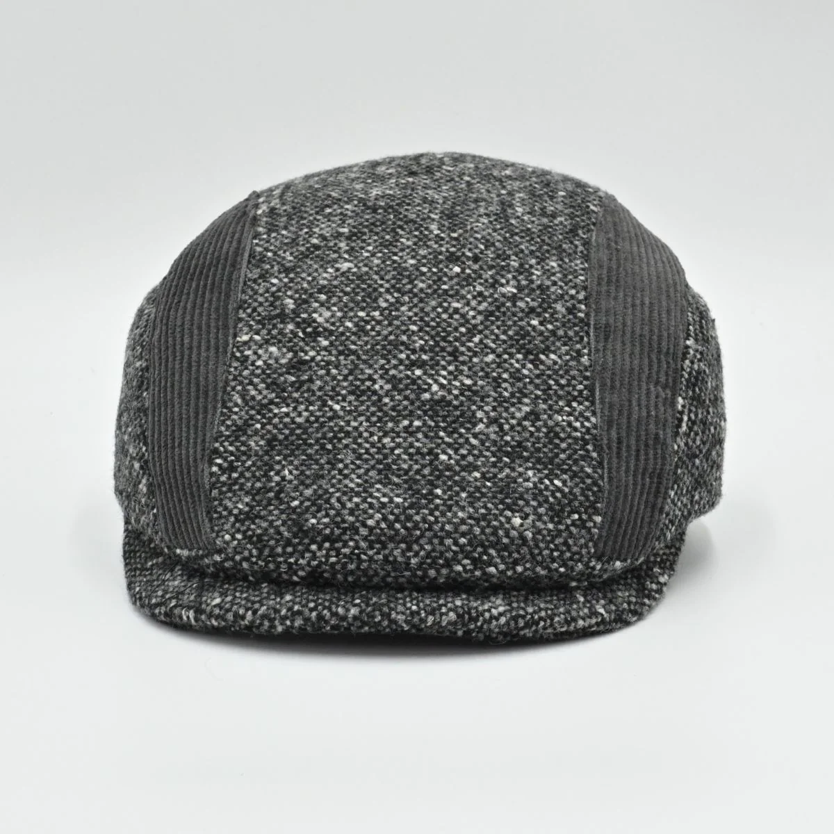Tweed Cap With Velvet Bands - Image 3