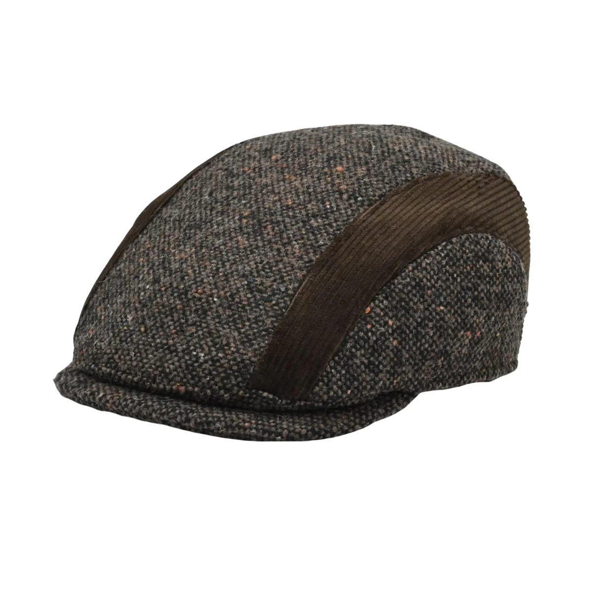 Tweed Cap With Velvet Bands - Image 8