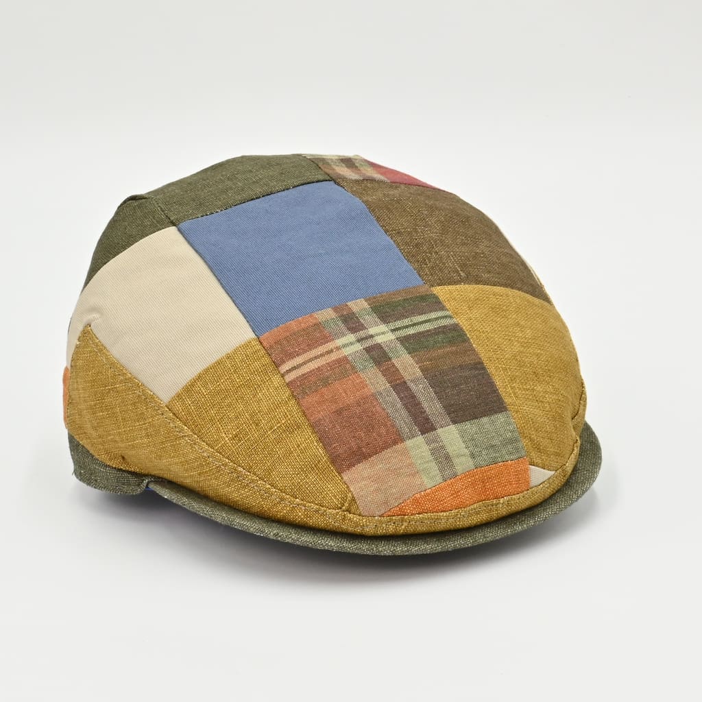 Verona Patchwork Pattern Cap - Image 8