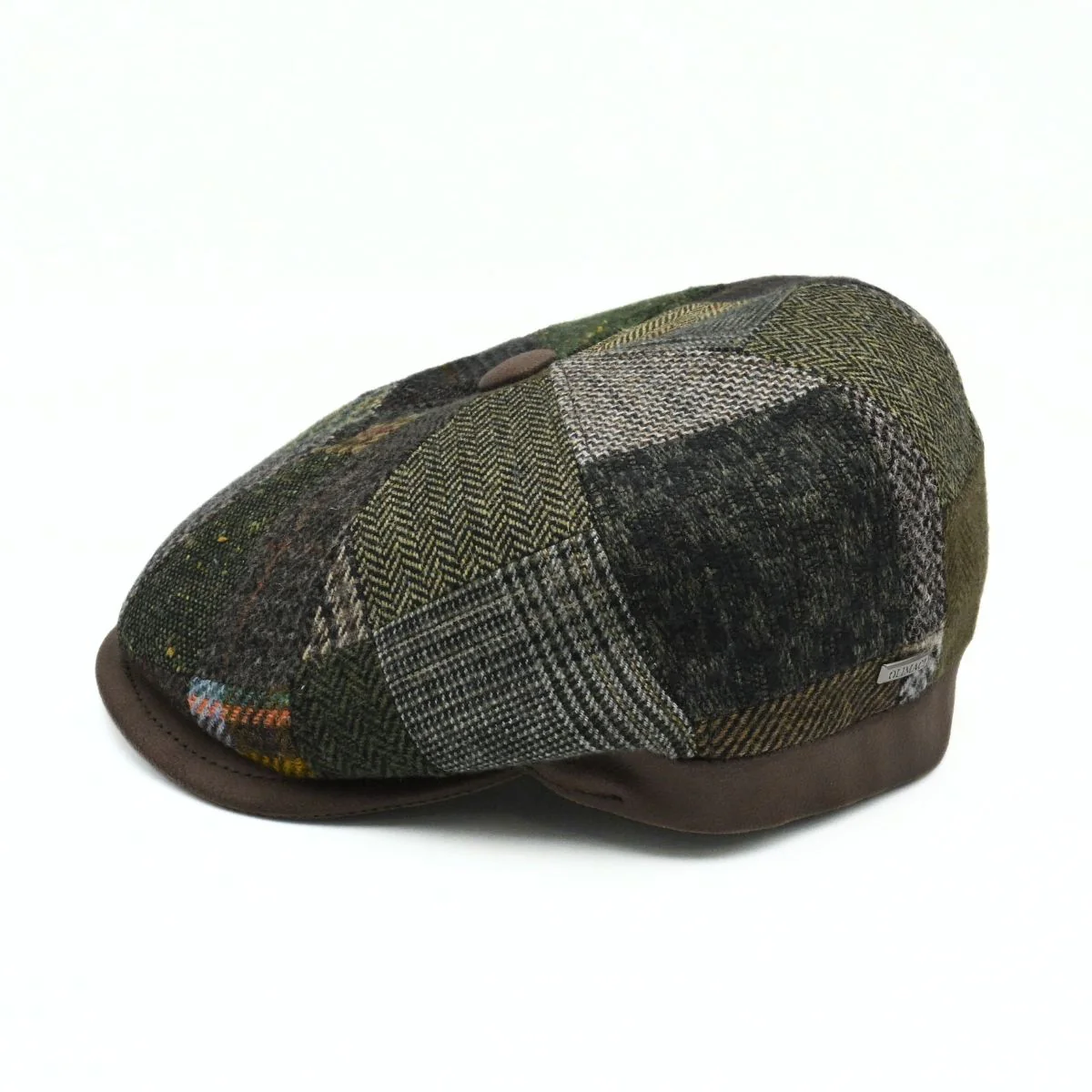 Volterra Newsboy Patchwork Hat - Image 2