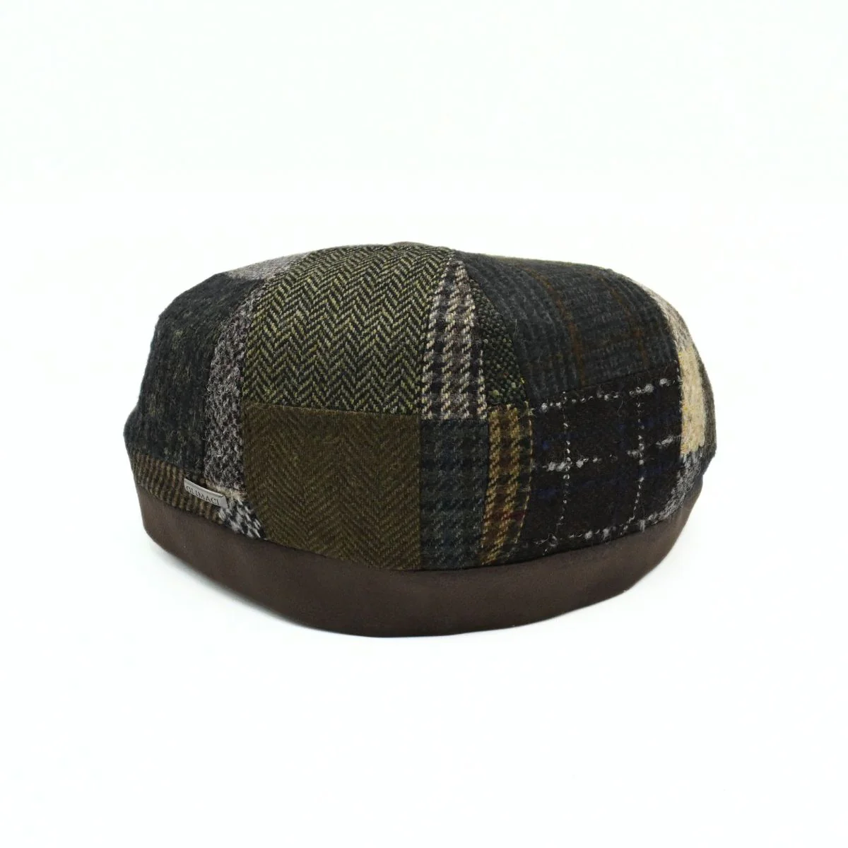 Volterra Newsboy Patchwork Hat - Image 4